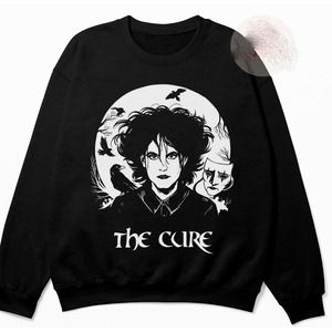 The Cure Unisex Sweatshirt Rock Music Band Vintage Gift For Fans